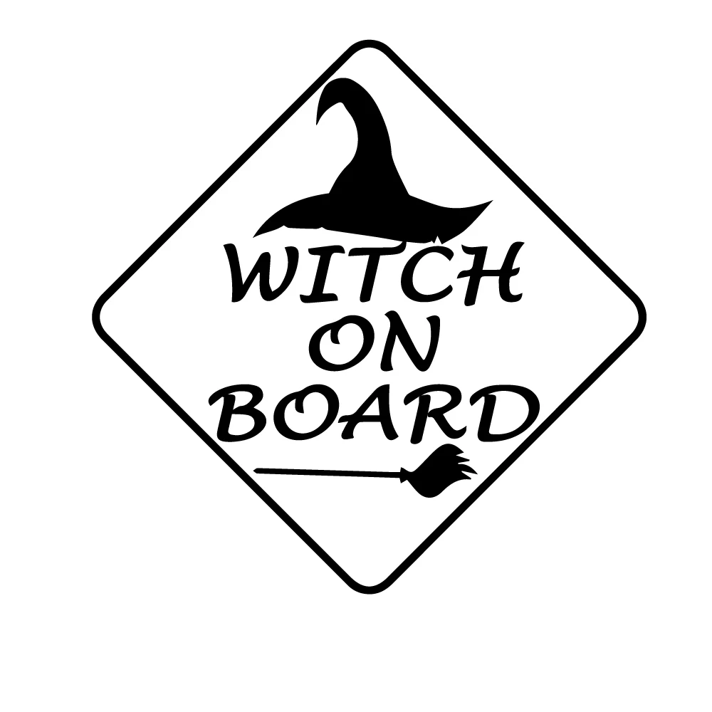 Car Stickers Funny WITCH ON BOARD Cartoon Car Stickers for Auto Motorcycle Stickers and Decals Car Styling KK 14*14cm
Car Stickers Funny WITCH ON BOARD Cartoon Car Stickers for Auto Motorcycle Stickers and Decals Car Styling KK 14*14cm
