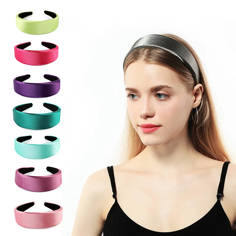 Hair accessories, sponge ring, solid color headband, colorful headband, simple flat ultra-thin cloth silk satin headband
Hair accessories, sponge ring, solid color headband, colorful headband, simple flat ultra-thin cloth silk satin headband