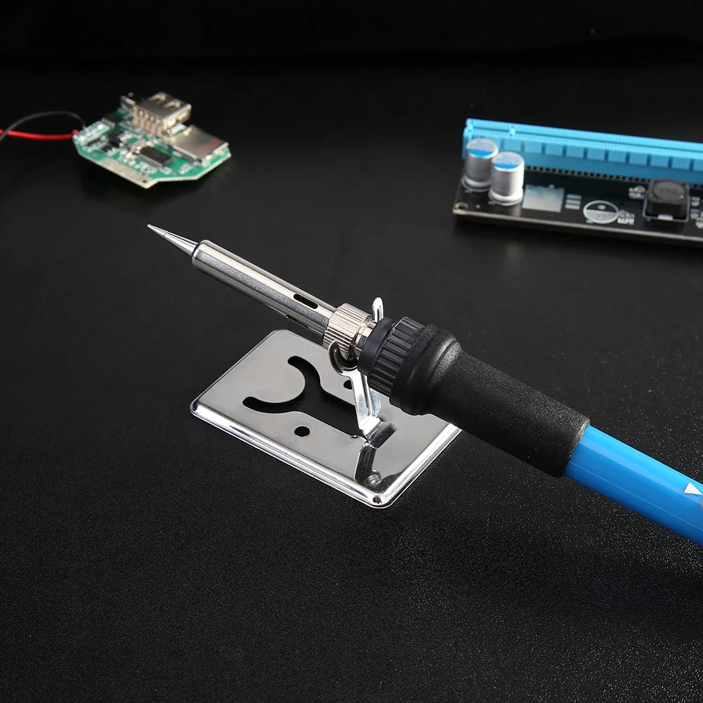 Welding Soldering Iron Tools Kit Electric Solder Iron Kit with 5 Soldering Iron Heads Solder Wire Y-shaped Stand
Welding Soldering Iron Tools Kit Electric Solder Iron Kit with 5 Soldering Iron Heads Solder Wire Y-shaped Stand