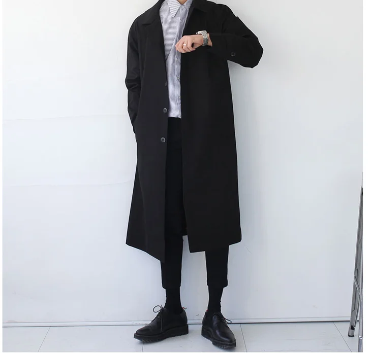 Harajuku Simple Autumn and Winter Fashion Designer Trench Single-breasted Windproof Coat Plus Size High Street Boy Casual Coat
Harajuku Simple Autumn and Winter Fashion Designer Trench Single-breasted Windproof Coat Plus Size High Street Boy Casual Coat