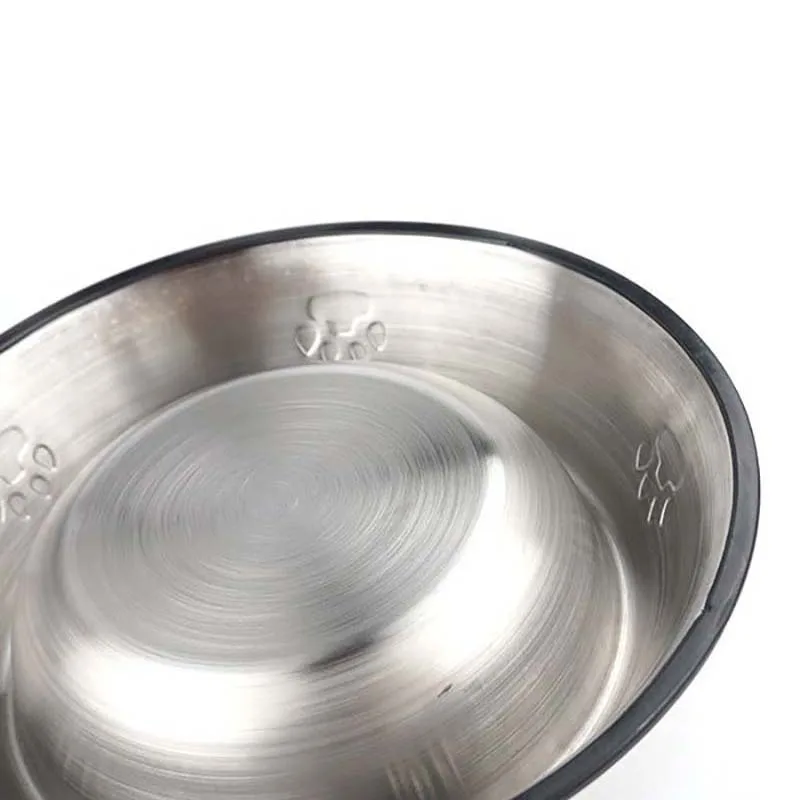 Easy To Carry Pet Stainless Steel Bowl with Non-slip Bottom Large Cat Food Bowl, Multi-color Optional Paint And Clean Surface
Easy To Carry Pet Stainless Steel Bowl with Non-slip Bottom Large Cat Food Bowl, Multi-color Optional Paint And Clean Surface