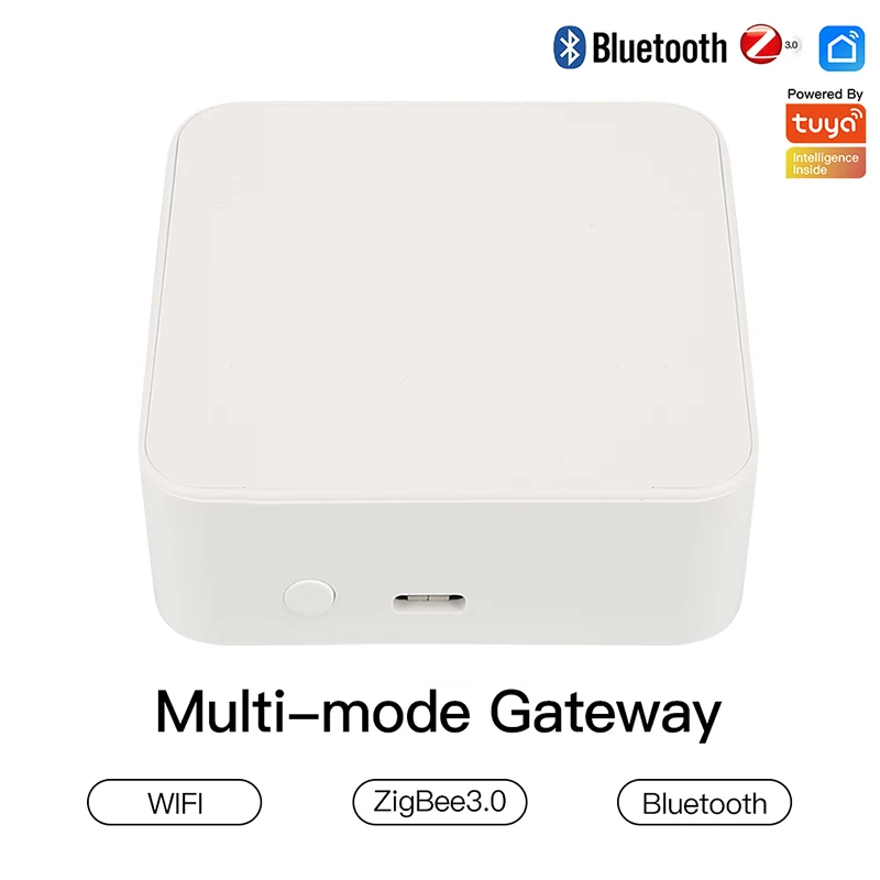 Умный хаб Tuya ZigBee 3,0, многорежимный беспроводной мост шлюза для дистанционного управления через приложение, работает с Alexa Google Home Assistant
Умный хаб Tuya ZigBee 3,0, многорежимный беспроводной мост шлюза для дистанционного управления через приложение, работает с Alexa Google Home Assistant