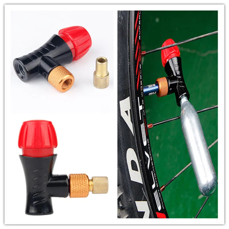 Fiets Luchtpomp Valve Av/Fv Draagbare CO2 Air Fles Klep Hoofd Schrader & Presta Valve Universal Mtb Air inflator Accessoires
Fiets Luchtpomp Valve Av/Fv Draagbare CO2 Air Fles Klep Hoofd Schrader & Presta Valve Universal Mtb Air inflator Accessoires