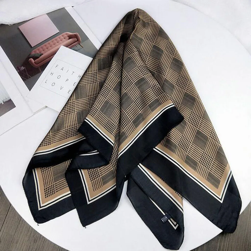 Silk Feeling Scarf Women Satin Silk Feels Formal Square Neck Scarf Hair Wrapped Mother's Day Gift Accessories
Silk Feeling Scarf Women Satin Silk Feels Formal Square Neck Scarf Hair Wrapped Mother's Day Gift Accessories