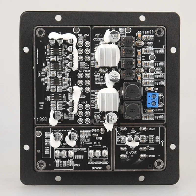 Speakers 2.1 Subwoofer Speaker Amplifier Board TPA3116 o 50Wx2+100W Sub AMP Independent 2.0 Output
Speakers 2.1 Subwoofer Speaker Amplifier Board TPA3116 o 50Wx2+100W Sub AMP Independent 2.0 Output