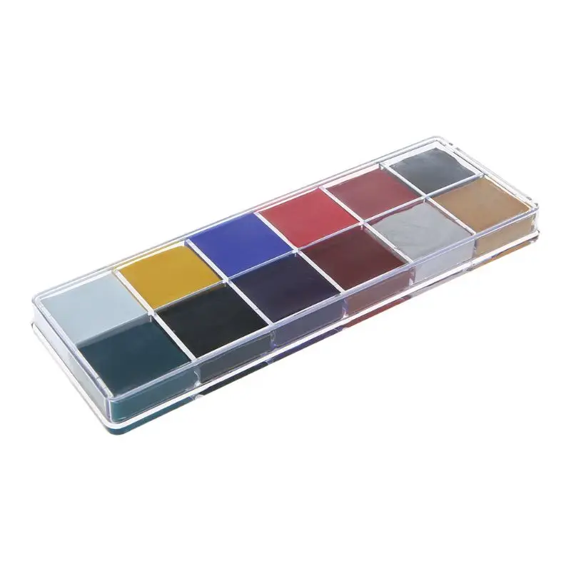 Professional Face Body 12 Colors Oil Painting Paint Pigment for Beauty Kit Makeup Cosmetic Supplies
Professional Face Body 12 Colors Oil Painting Paint Pigment for Beauty Kit Makeup Cosmetic Supplies