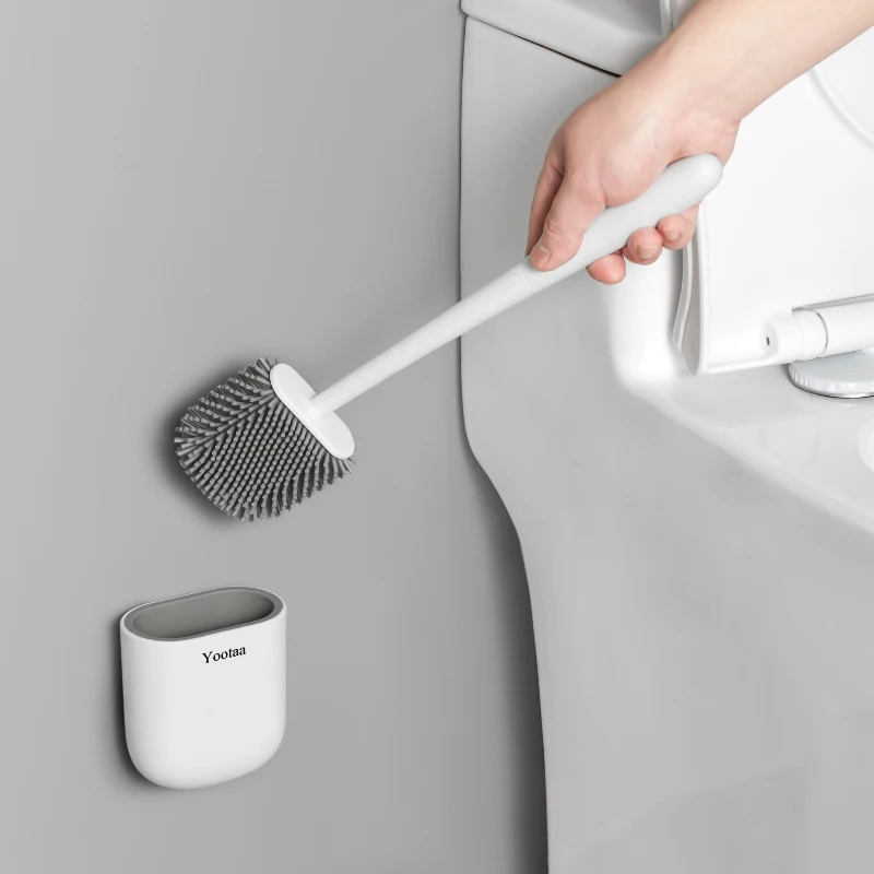Silicone Toilet Brush Cleaner For WC Accessories Toilet Brush Wall-Mounted Cleaning Tools Home WC Bathroom Accessories Sets
Silicone Toilet Brush Cleaner For WC Accessories Toilet Brush Wall-Mounted Cleaning Tools Home WC Bathroom Accessories Sets