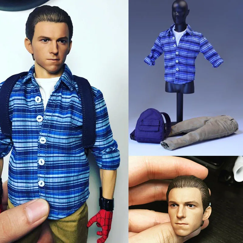 TOP-003 1/6 Tom Holland Head Sculpt Movie Costume Set Clothes Accessories Fit 12'' Action Figure Dolls
TOP-003 1/6 Tom Holland Head Sculpt Movie Costume Set Clothes Accessories Fit 12'' Action Figure Dolls