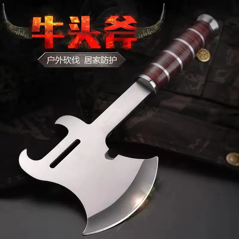 Fire axe camping open - air axe felling axe battle-axe cutting knife chopping wood axe chopping wood axe domestic bone axe
Fire axe camping open - air axe felling axe battle-axe cutting knife chopping wood axe chopping wood axe domestic bone axe