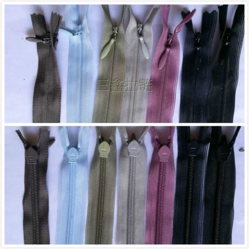 12 pcs/LOT Invisible YKK Zipper Nylon CLOSE END 56CM ADJUSTABLE LENGTH Long Skirt Dress Sewing Accessories
12 pcs/LOT Invisible YKK Zipper Nylon CLOSE END 56CM ADJUSTABLE LENGTH Long Skirt Dress Sewing Accessories