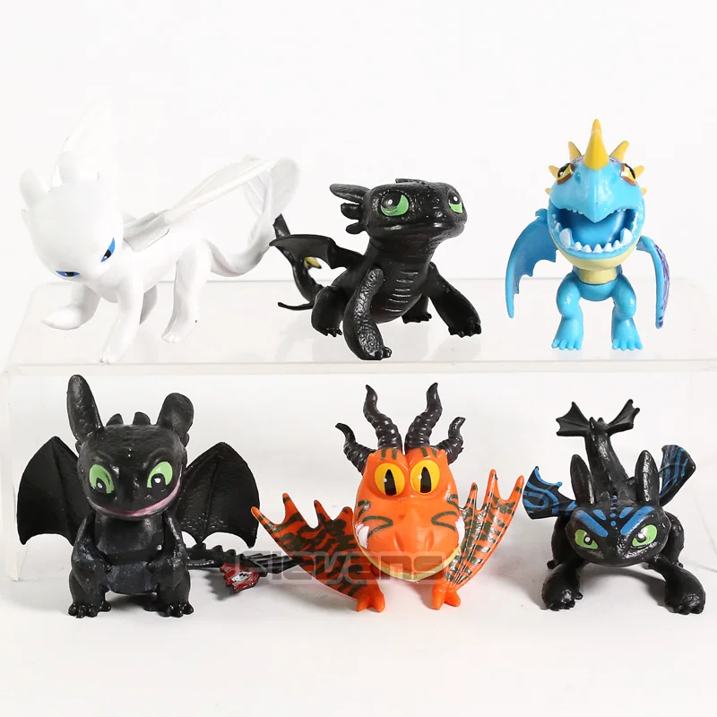 How to Train Your Dragon 3 The Hidden World Toothless Night Fury Mini PVC Figures Toys Set Children's Kid's Gifts 
How to Train Your Dragon 3 The Hidden World Toothless Night Fury Mini PVC Figures Toys Set Children's Kid's Gifts
