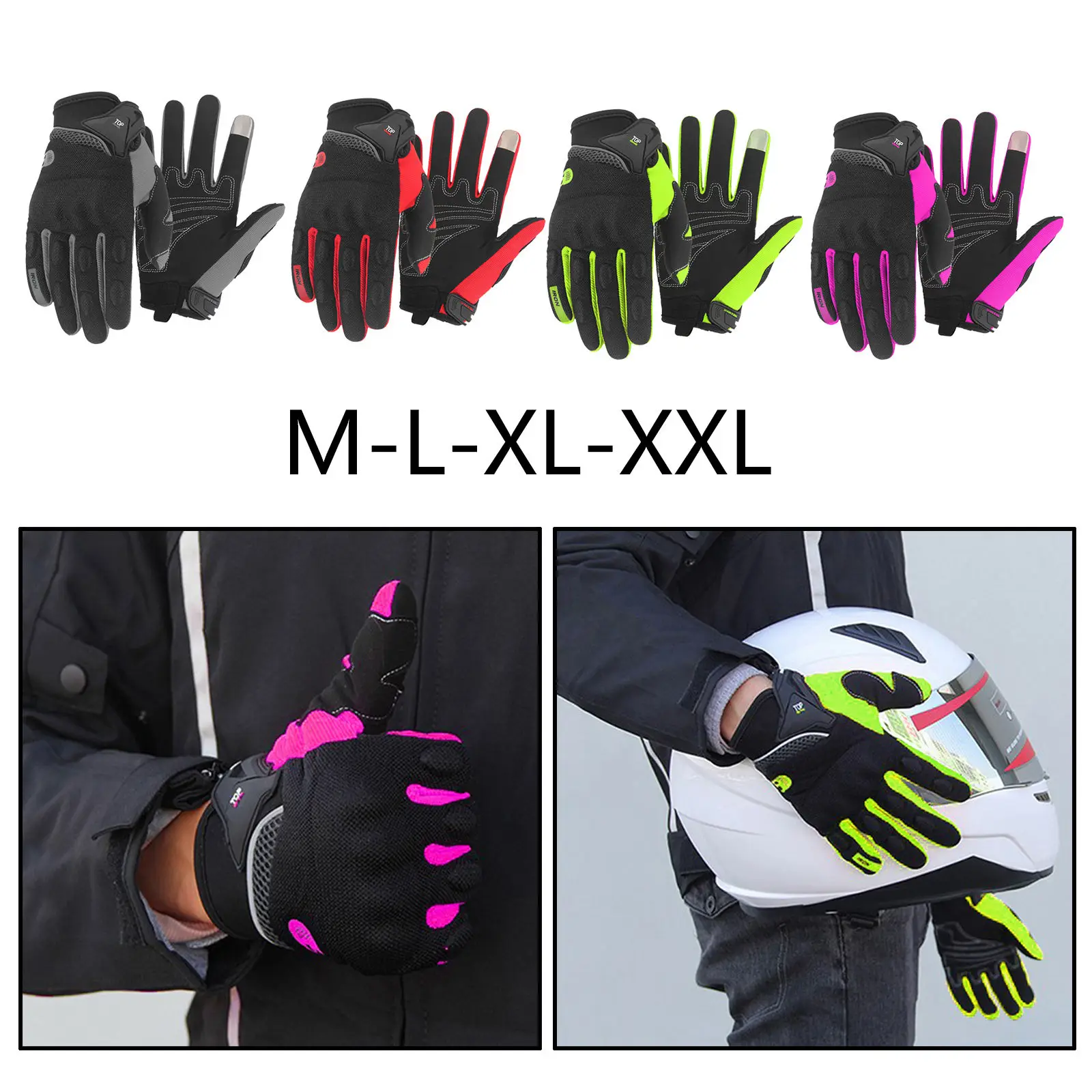 Summer Motorcycle Riding Gloves Touchscreen Breathable Motorbike Gloves Gear
Summer Motorcycle Riding Gloves Touchscreen Breathable Motorbike Gloves Gear