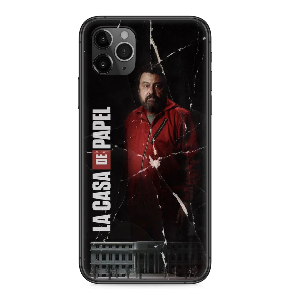 La casa de papel Banknote house Film Phone Case cover For Iphone 11 7 8 XR 5 5C 5S 6 6S PLUS X XS PRO SE 2020 MAX black pretty
La casa de papel Banknote house Film Phone Case cover For Iphone 11 7 8 XR 5 5C 5S 6 6S PLUS X XS PRO SE 2020 MAX black pretty