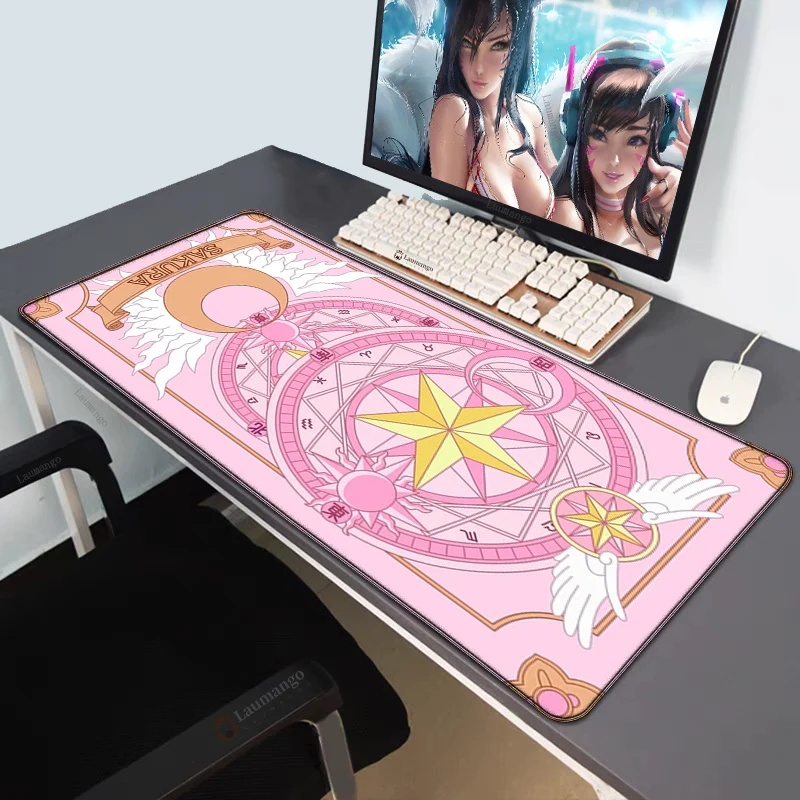 Pink Cardcaptor Sakura Game Mouse Pad Anime Kawaii Gaming Accessories Carpet Gamer PC Mousepad Dywan Keyboard Girl Gift Desk Mat
Pink Cardcaptor Sakura Game Mouse Pad Anime Kawaii Gaming Accessories Carpet Gamer PC Mousepad Dywan Keyboard Girl Gift Desk Mat