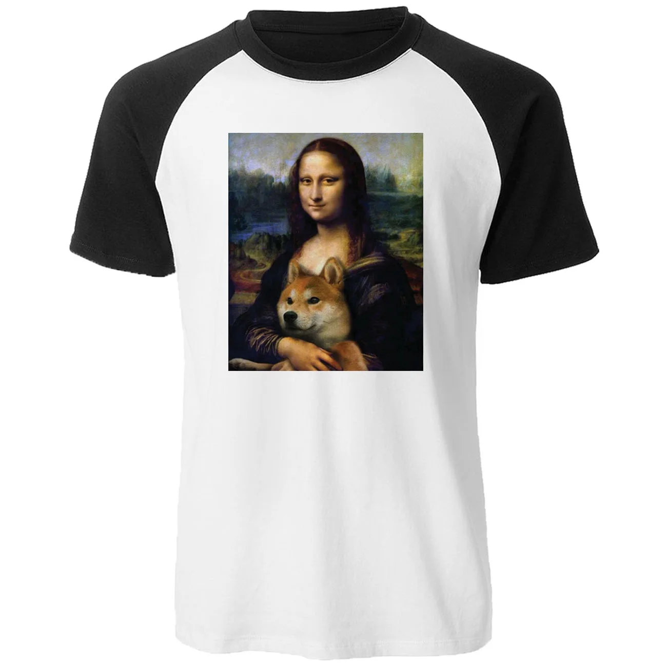 Funny Mona Lisa Shiba Inu Do Men T-shirts New Collection Summer Men Raglan T Shis Katoen Hi Qlity T-shirt M Tops
Funny Mona Lisa Shiba Inu Do Men T-shirts New Collection Summer Men Raglan T Shis Katoen Hi Qlity T-shirt M Tops