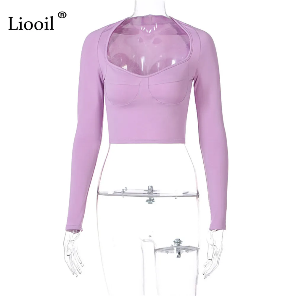 Liooil Sexy Short T Shirt Black Orange Tight Tops Women 2021 Spring Streetwear Long Sleeve V Neck Bodycon T Shirts Crop Tops
Liooil Sexy Short T Shirt Black Orange Tight Tops Women 2021 Spring Streetwear Long Sleeve V Neck Bodycon T Shirts Crop Tops