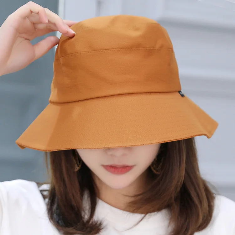 New Pattern New Female Cotton Wide Brim Foldable Sun Hat Women Solid Color Anti-UV Beach Hats Unisex Bucket Hat Summer Hat
New Pattern New Female Cotton Wide Brim Foldable Sun Hat Women Solid Color Anti-UV Beach Hats Unisex Bucket Hat Summer Hat