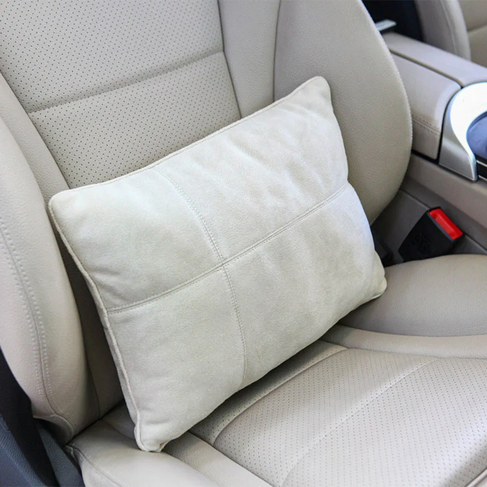 JINSERTA Car Seat Cushion Support Pillow Maybach Design S Class Headrest Waist Pillow Suede Fabric Seat Back Neck Support Pillow
JINSERTA Car Seat Cushion Support Pillow Maybach Design S Class Headrest Waist Pillow Suede Fabric Seat Back Neck Support Pillow