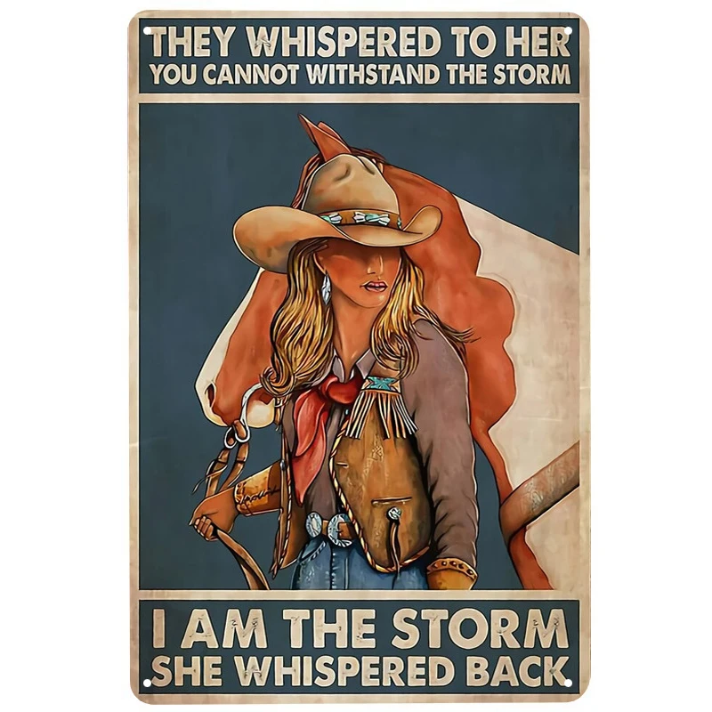 She Whispered Back printed Metal Signs Retro Tin Signs Funny Poster Decor for Bar Pub Club Decoration for Living Room Home
She Whispered Back printed Metal Signs Retro Tin Signs Funny Poster Decor for Bar Pub Club Decoration for Living Room Home