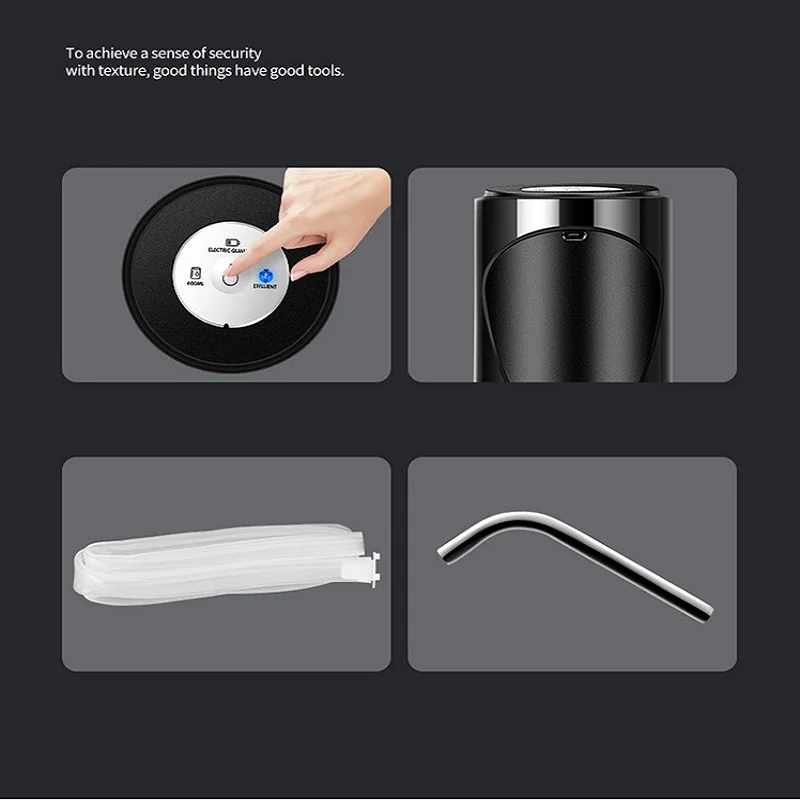 Portable USB Charge Bottle Water Pump for 4.5-19 Liter Automatic Water Dispenser for Home Electric Drinking Water Pump Dispenser
Portable USB Charge Bottle Water Pump for 4.5-19 Liter Automatic Water Dispenser for Home Electric Drinking Water Pump Dispenser