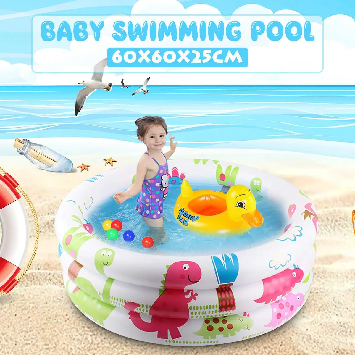 60x60cm Kids inflatable Pool Play Ball Pool Children's Home Use Paddling Pool Large Size Inflatable Swimming Pool for Child
60x60cm Kids inflatable Pool Play Ball Pool Children's Home Use Paddling Pool Large Size Inflatable Swimming Pool for Child