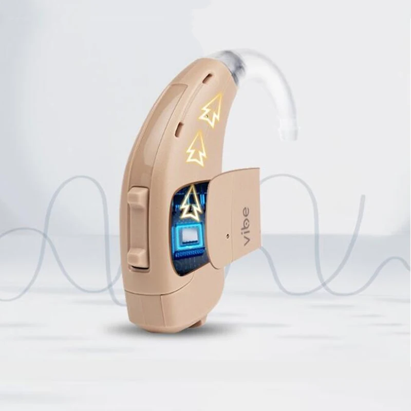 4 Modes Digital Hearing Aid Behind The Ear Sound Amplifier Adjustable Hearing Aid Care for The Elderly
4 Modes Digital Hearing Aid Behind The Ear Sound Amplifier Adjustable Hearing Aid Care for The Elderly