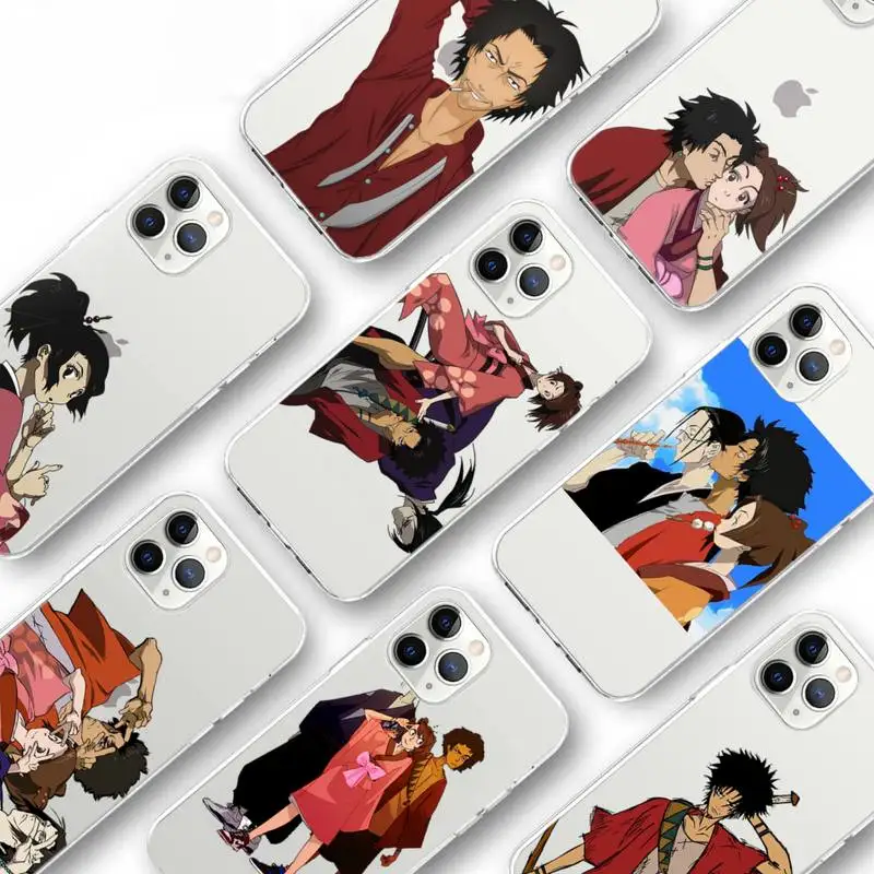 Samurai Champloo anime Phone Case Transparent for iPhone Samsung S 11 12 6 7 8 9 10 20 Pro X XS Max XR Plus lite Clear
Samurai Champloo anime Phone Case Transparent for iPhone Samsung S 11 12 6 7 8 9 10 20 Pro X XS Max XR Plus lite Clear