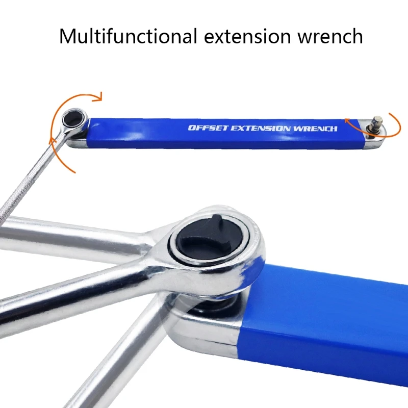 L38C Multi Function Extension Wrench Ratchet Extension Wrench Dual Purpose Wrench
L38C Multi Function Extension Wrench Ratchet Extension Wrench Dual Purpose Wrench