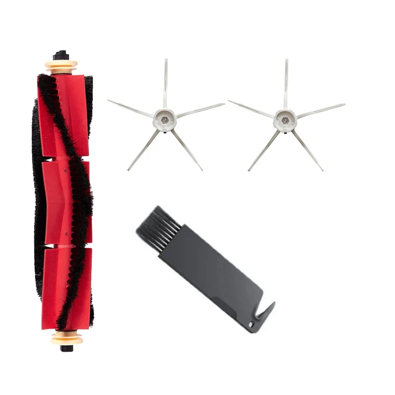 Roborock Spare Kit For Xiaomi Roborock S50 S55: 1 Main Brush, 2 White Side Brushes
Roborock Spare Kit For Xiaomi Roborock S50 S55: 1 Main Brush, 2 White Side Brushes