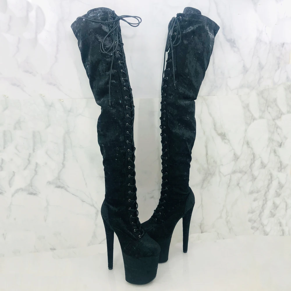 Leecabe 20CM/8inches suede upper fashion lady High Heel platform Pole Dance boots
Leecabe 20CM/8inches suede upper fashion lady High Heel platform Pole Dance boots