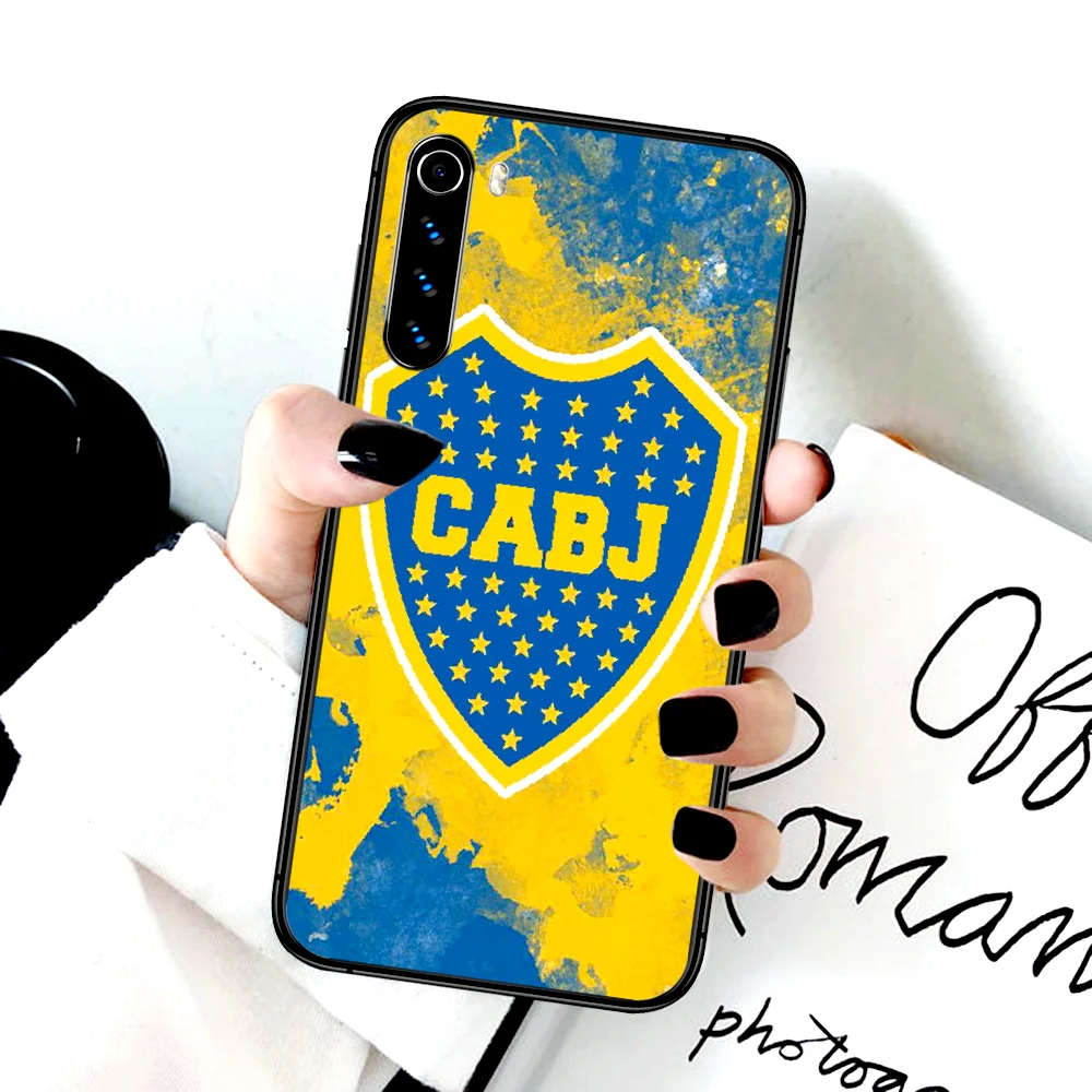 Boca Soccer Juniors Club Phone Case For Xiaomi Redmi Note 7 8 8T 9 9S 4X 7 7A 9A K30 Pro Ultra black Cover Luxury Hoesjes
Boca Soccer Juniors Club Phone Case For Xiaomi Redmi Note 7 8 8T 9 9S 4X 7 7A 9A K30 Pro Ultra black Cover Luxury Hoesjes