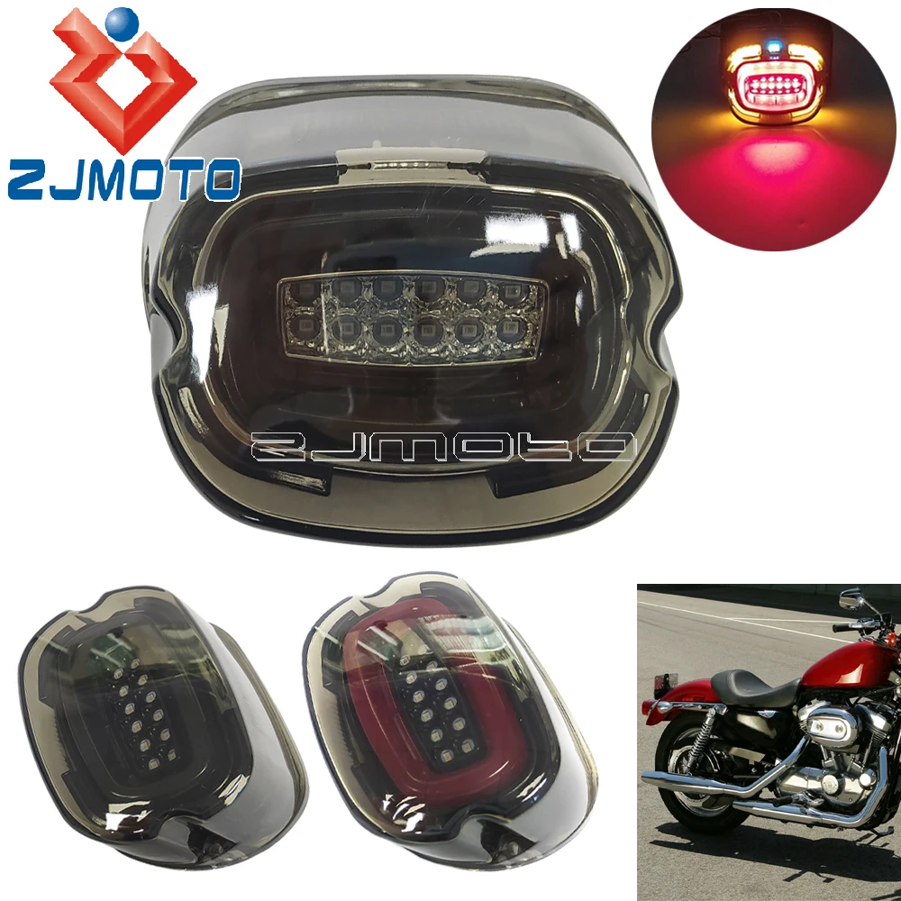 Motorcycle 12V LED Black/Red Rear License Plate Light Tail Brake Lamp For 2008-2013 Dyna FXDF FLD FXDWG FLSTF FLSTC FLTR FLHR
Motorcycle 12V LED Black/Red Rear License Plate Light Tail Brake Lamp For 2008-2013 Dyna FXDF FLD FXDWG FLSTF FLSTC FLTR FLHR