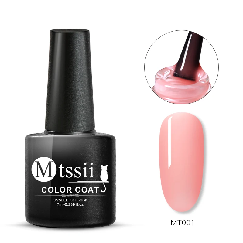 Mtssii 7ml Pink Jelly Nail Gel Polish Vernis Semi-transparent Pink Varnish Polish Soak Off Nail Art UV Gel Lacquer 
Mtssii 7ml Pink Jelly Nail Gel Polish Vernis Semi-transparent Pink Varnish Polish Soak Off Nail Art UV Gel Lacquer