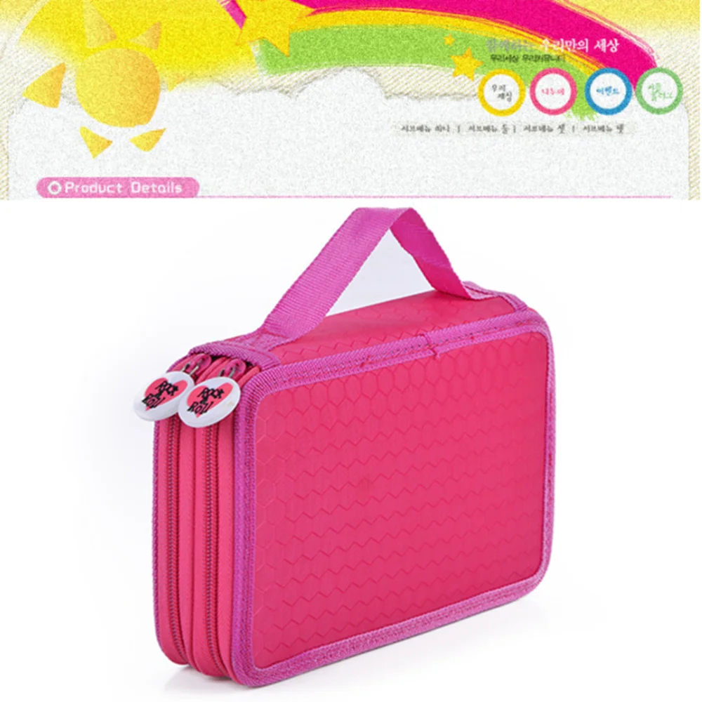 Colored Pencil Case with Compartments 32 Slots Handy Pencil Bags Large for Watercolor Pencils Pens and Ordinary Pencils (Pur
Colored Pencil Case with Compartments 32 Slots Handy Pencil Bags Large for Watercolor Pencils Pens and Ordinary Pencils (Pur