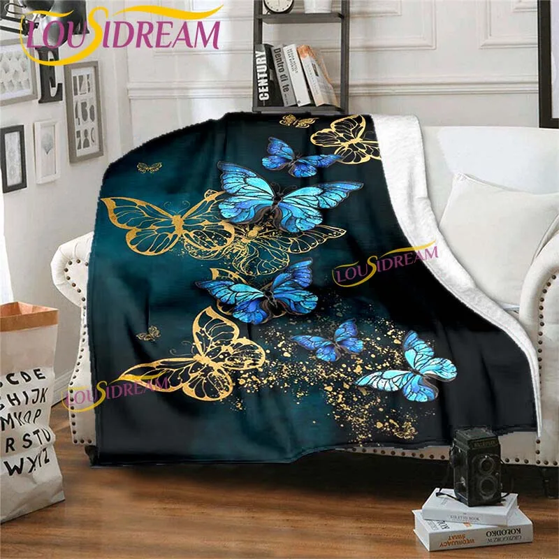 Butterfly blanket sofa quilt cover travel bedding air outlet throw blanket flannel blanket bed cover
Butterfly blanket sofa quilt cover travel bedding air outlet throw blanket flannel blanket bed cover