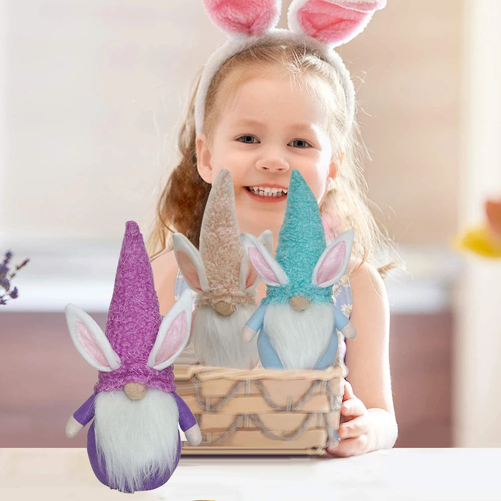 Handmade Plush Bunny Gnome Dolls For Easter Gifts And Home Decoration - Easter Day Faceless Gnome Doll
Handmade Plush Bunny Gnome Dolls For Easter Gifts And Home Decoration - Easter Day Faceless Gnome Doll