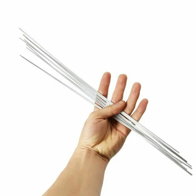 50Pcs 500* 1.6mm Aluminum Low Temp Welding Rods Brazing No Solder Powder Welding Wire TIG Argon Arc Welding Material
50Pcs 500* 1.6mm Aluminum Low Temp Welding Rods Brazing No Solder Powder Welding Wire TIG Argon Arc Welding Material