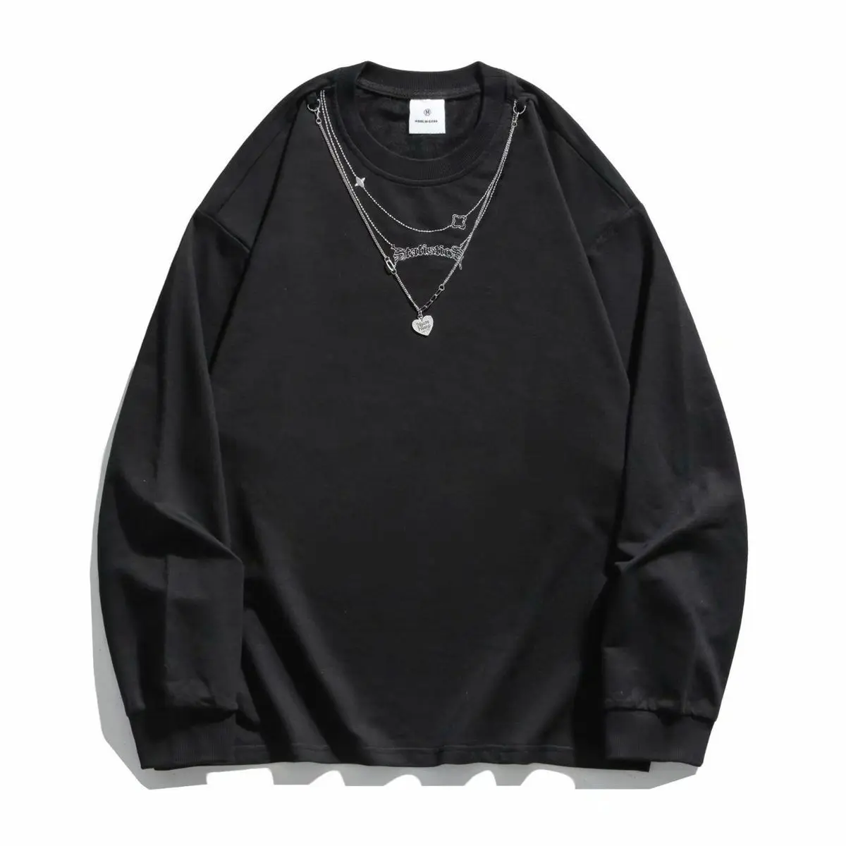 Chains Necklace Cool Hip Hop Streetwear 2022 Oversized Sale Drop Ship Teen Fall Spring Long Sleeve Men T Shirt Fashion Harajuku
Chains Necklace Cool Hip Hop Streetwear 2022 Oversized Sale Drop Ship Teen Fall Spring Long Sleeve Men T Shirt Fashion Harajuku