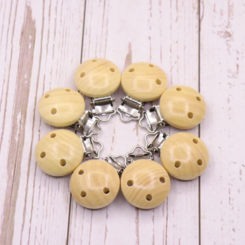 5pcs/Pack Round Metal Wooden Baby Pacifier Clips Solid Color Holders Cute Lnfant Round Soother Clasps Holders Accessories
5pcs/Pack Round Metal Wooden Baby Pacifier Clips Solid Color Holders Cute Lnfant Round Soother Clasps Holders Accessories
