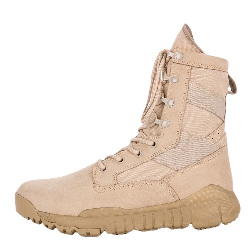 Summer High-Top Breathable Military Fan Combat Tooling Combat Special Forces Combat Desert Mountaineering Combat Boots
Summer High-Top Breathable Military Fan Combat Tooling Combat Special Forces Combat Desert Mountaineering Combat Boots