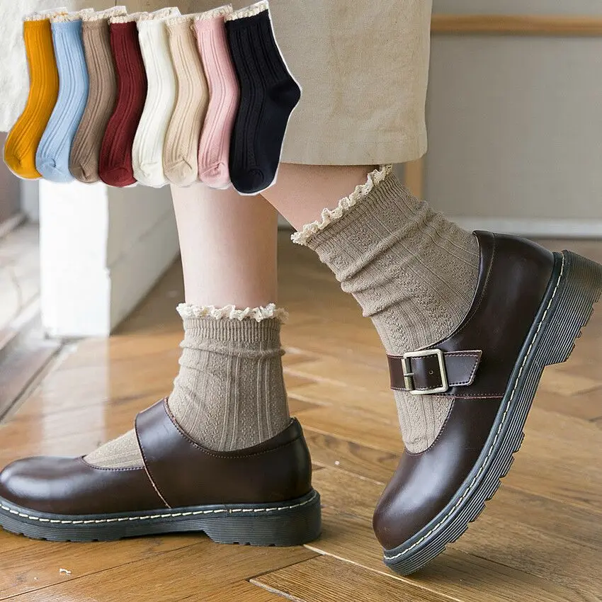 Fashion lace ruffled soft cotton female socks top quality spring and summer cute socks sweet princess girls comfortable cute fri
Fashion lace ruffled soft cotton female socks top quality spring and summer cute socks sweet princess girls comfortable cute fri