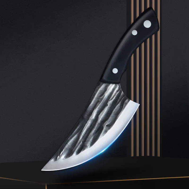 Butcher Knife 5CR15MOV Stainless Steel Deboning Knife Household Outdoor Fish Killer Knife Cut Meat Small Scimitar
Butcher Knife 5CR15MOV Stainless Steel Deboning Knife Household Outdoor Fish Killer Knife Cut Meat Small Scimitar