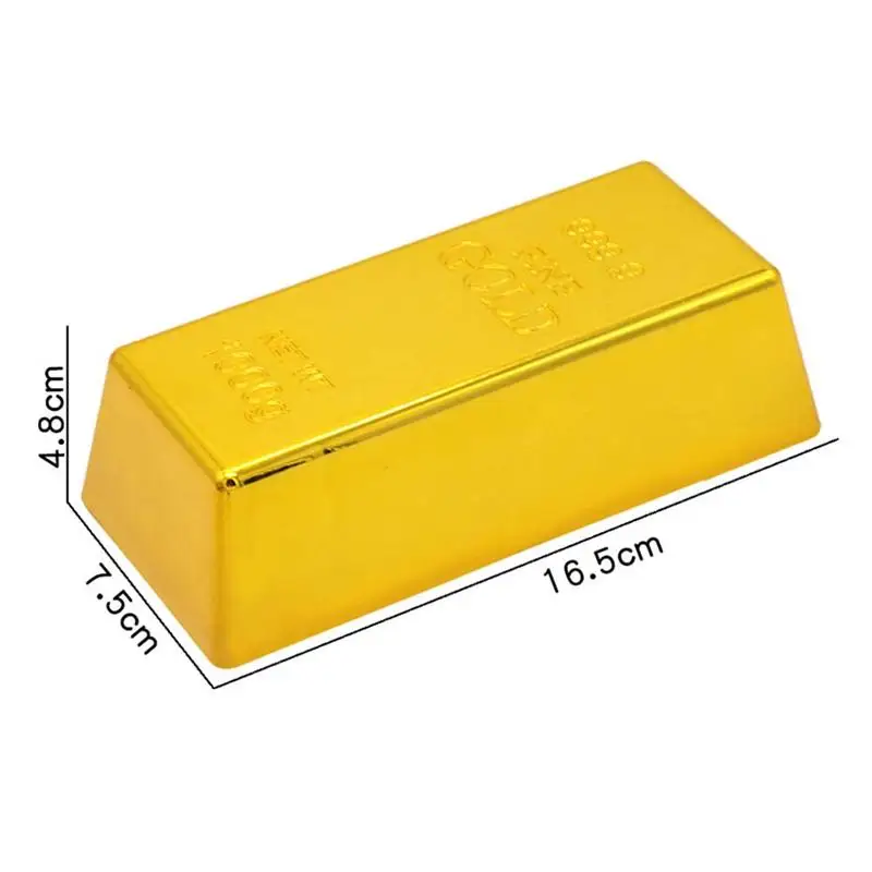 3pcs Fake Gold Bar Bullion Stage Performance Gold Bullion Prop Decorations
3pcs Fake Gold Bar Bullion Stage Performance Gold Bullion Prop Decorations