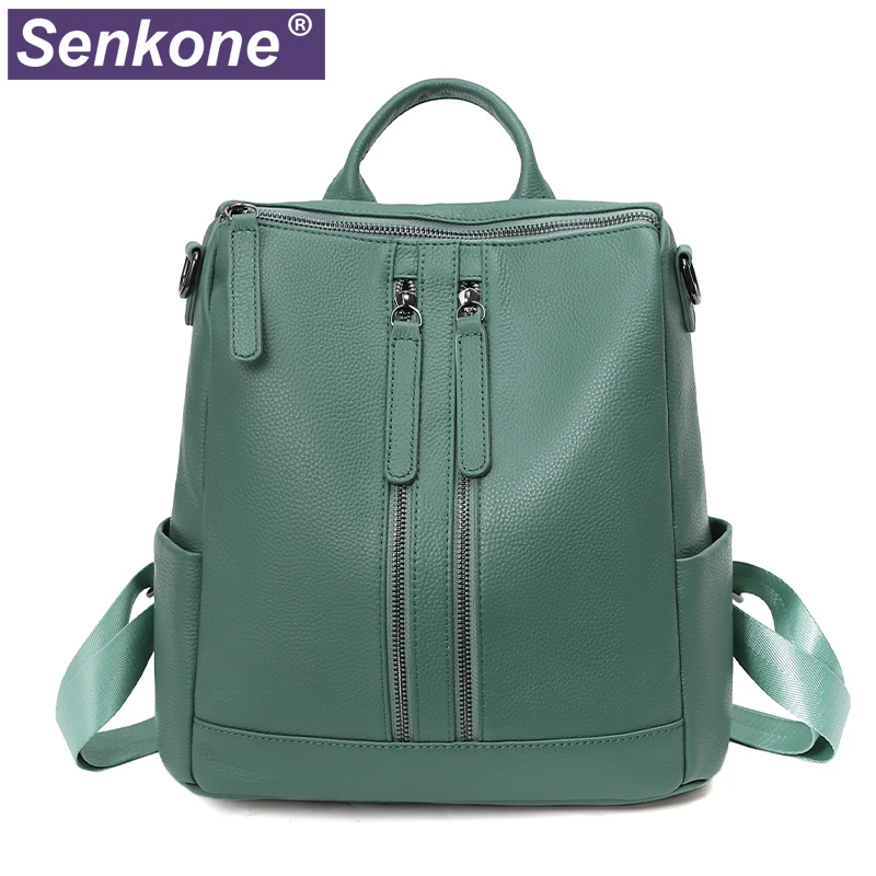 2022 Genuine Leather Girls Backpack Shoulders Bag For Women Daily Travel Female Fashion Women's Daypack Bags Ladies Backpacks
2022 Genuine Leather Girls Backpack Shoulders Bag For Women Daily Travel Female Fashion Women's Daypack Bags Ladies Backpacks