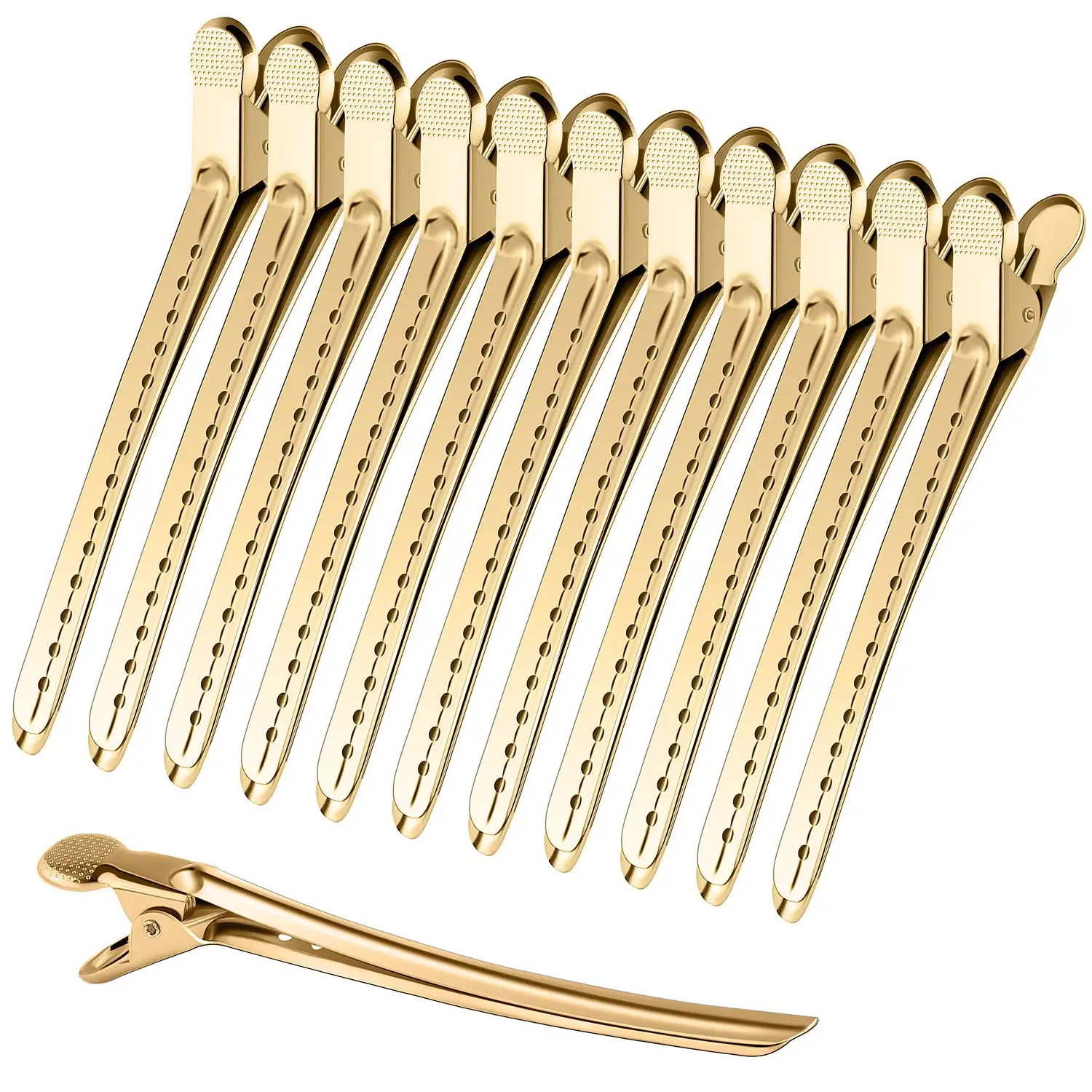 Crocodile Hairpin Duckbill Hairpins Rust-proof Hair Clip With Holes For Curly Hair Style Fluffy Shape Hairpins For Hairstyles
Crocodile Hairpin Duckbill Hairpins Rust-proof Hair Clip With Holes For Curly Hair Style Fluffy Shape Hairpins For Hairstyles