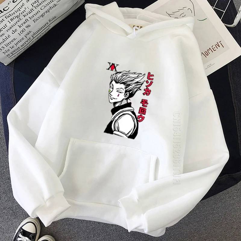 Comic Hisoka Hoodies Men Women Hooded Tops Harajuku Hip Hop Hoodie Hisoka Boys Girls Daily Casual Popular Crewneck
Comic Hisoka Hoodies Men Women Hooded Tops Harajuku Hip Hop Hoodie Hisoka Boys Girls Daily Casual Popular Crewneck