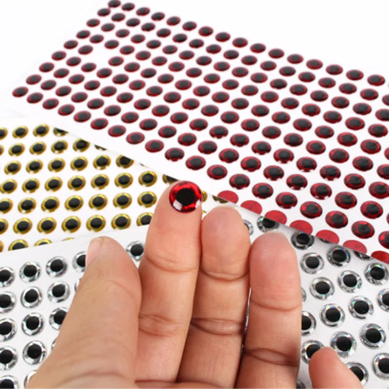 100pcs/lot Fishing Lure Eyes Holographic 3D 3mm 4mm 5mm 6mm Simulation Fly Fishing Minnow Fish DIY Eye fishing tackle Artificial
100pcs/lot Fishing Lure Eyes Holographic 3D 3mm 4mm 5mm 6mm Simulation Fly Fishing Minnow Fish DIY Eye fishing tackle Artificial
