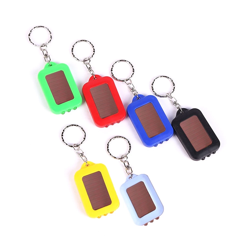 Mini Portable Solar Power 3 LED Light Keychain Keyring Torch Flashlight with Re-chargeable Built-in Battery Outdoor Tools
Mini Portable Solar Power 3 LED Light Keychain Keyring Torch Flashlight with Re-chargeable Built-in Battery Outdoor Tools