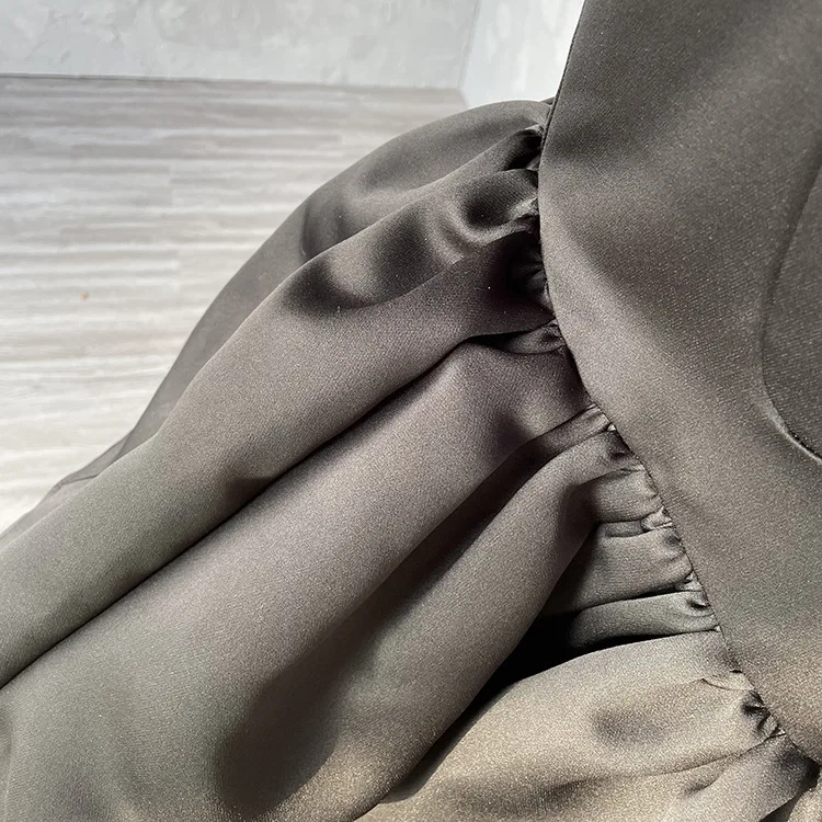 DEAT Women Black Folds Ball Gown Bud Pullover Dress New Peper Pan Neck Long Sleeve Loose Fit Fashion Tide Summer 2021 7D0797
DEAT Women Black Folds Ball Gown Bud Pullover Dress New Peper Pan Neck Long Sleeve Loose Fit Fashion Tide Summer 2021 7D0797