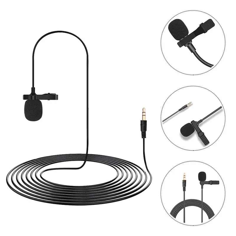 1PC Durable Practical Portable 3.5mm Mic Clip-on Mic Recording Mic Compatible for Pocket 2
1PC Durable Practical Portable 3.5mm Mic Clip-on Mic Recording Mic Compatible for Pocket 2